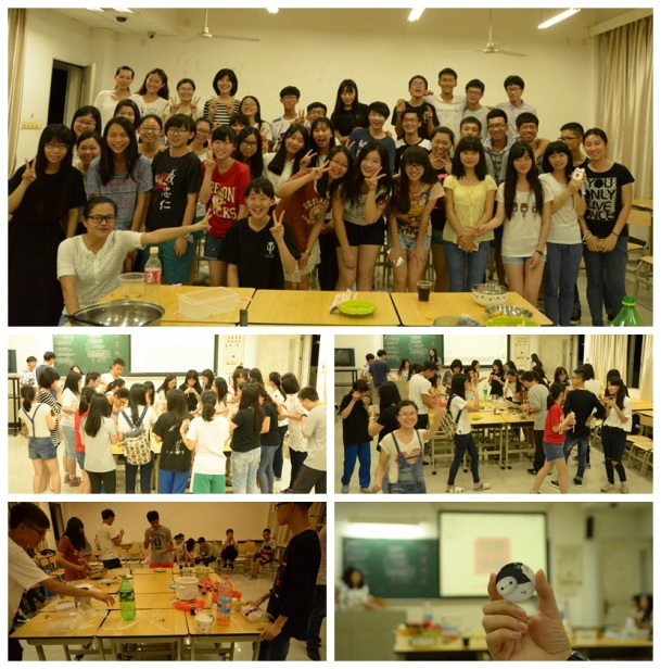 14心理班会和宿舍掌勺