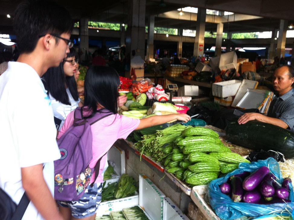 后勤小队采购食材